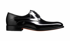 Mens Wickham - Black Hi-Shine Derby | Barker Shoes
