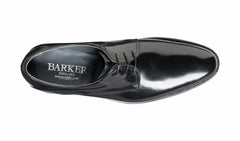 Mens Wickham - Black Hi-Shine Derby | Barker Shoes