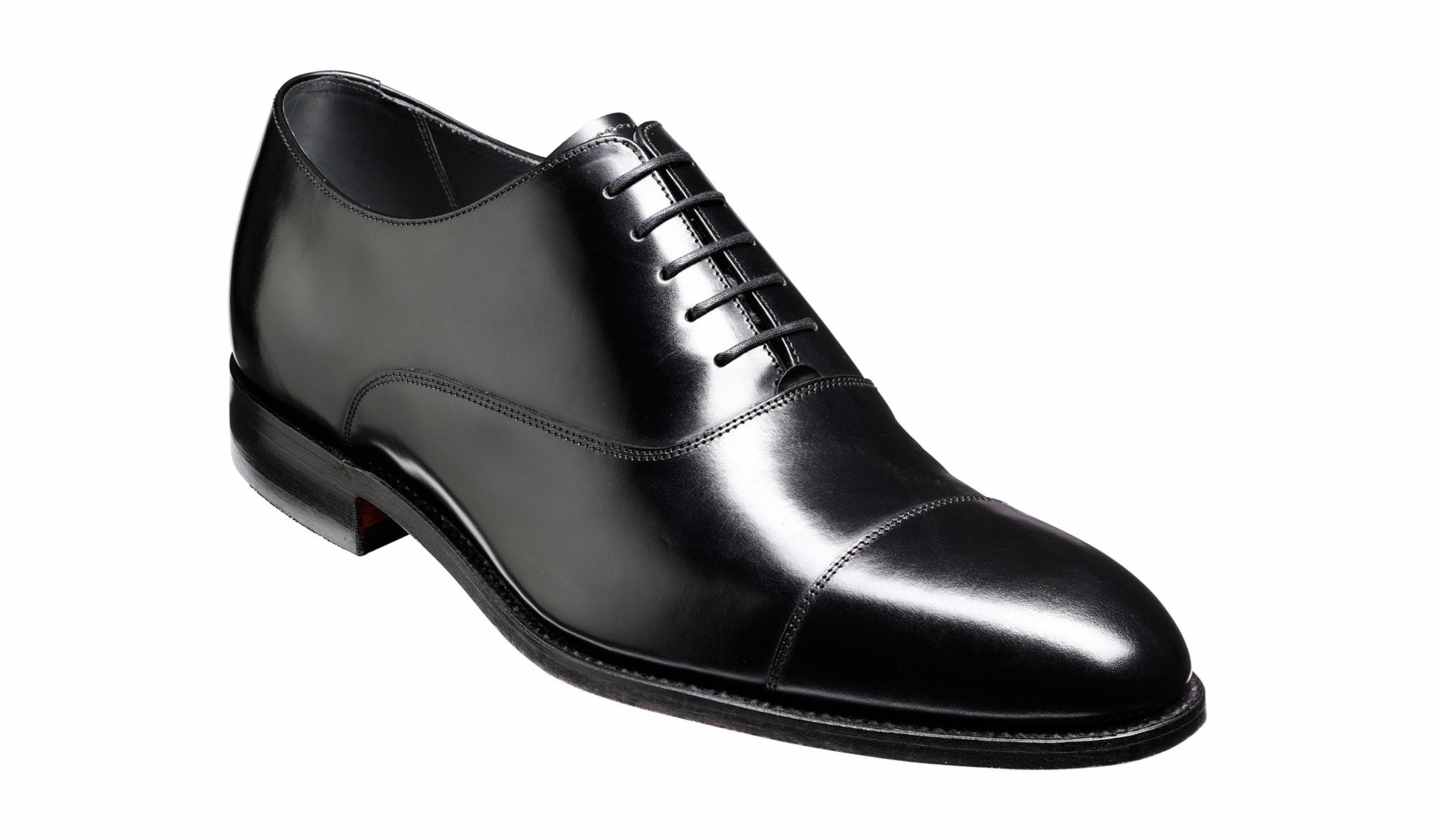 Mens Winsford - Black Hi-Shine Oxford | Barker Shoes