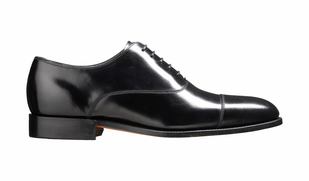 Mens Winsford - Black Hi-Shine Oxford | Barker Shoes