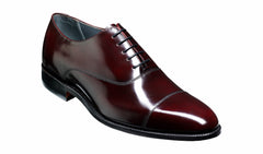 Mens Winsford - Burgundy Hi-Shine Oxford | Barker Shoes