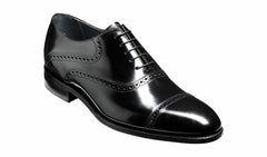 Mens Wilton - Black Hi-Shine Oxford | Barker Shoes