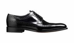 Mens Woodbridge - Black Hi-Shine Derby | Barker Shoes