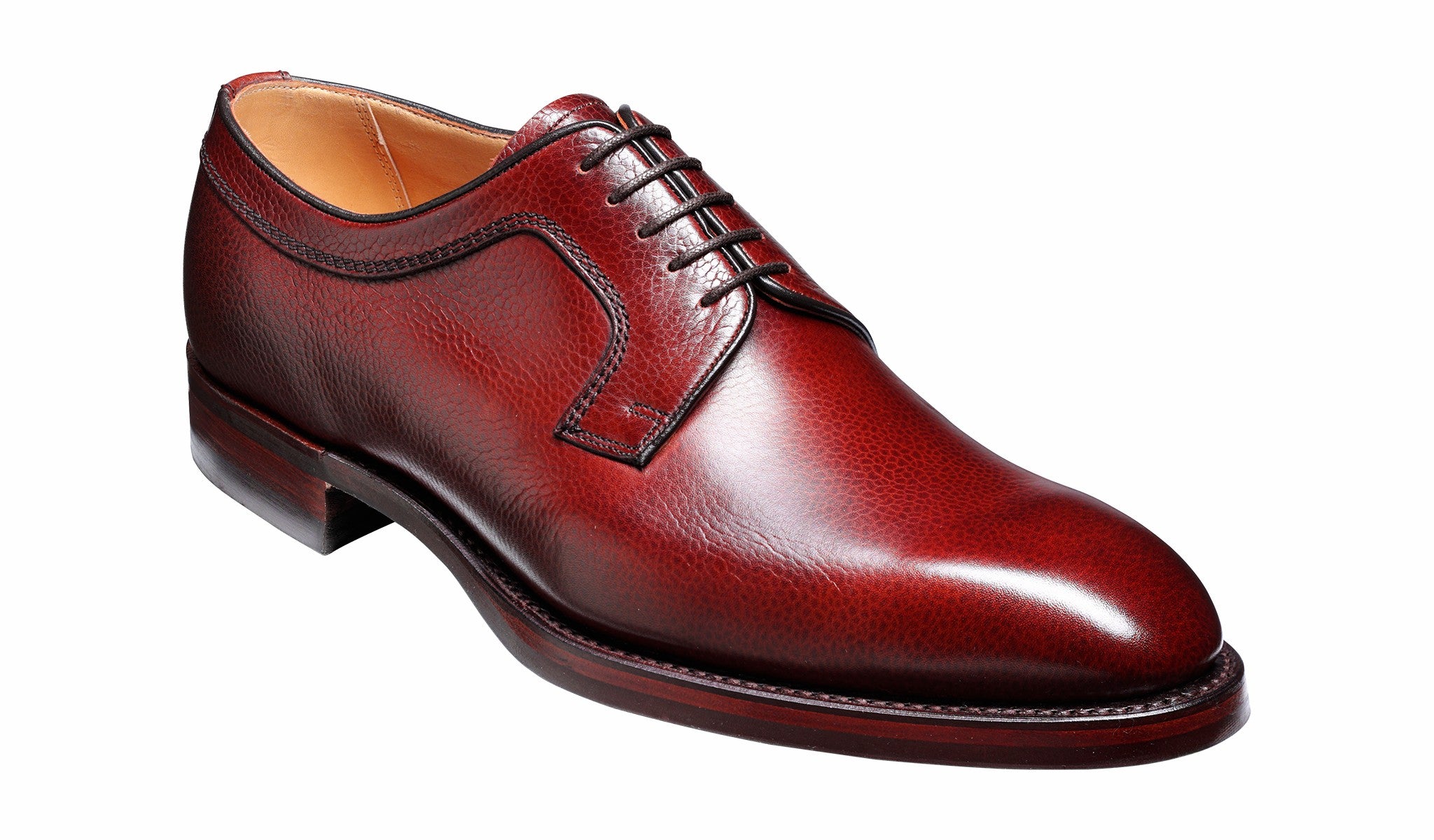 Mens Skye - Cherry Grain Derby | Barker Shoes