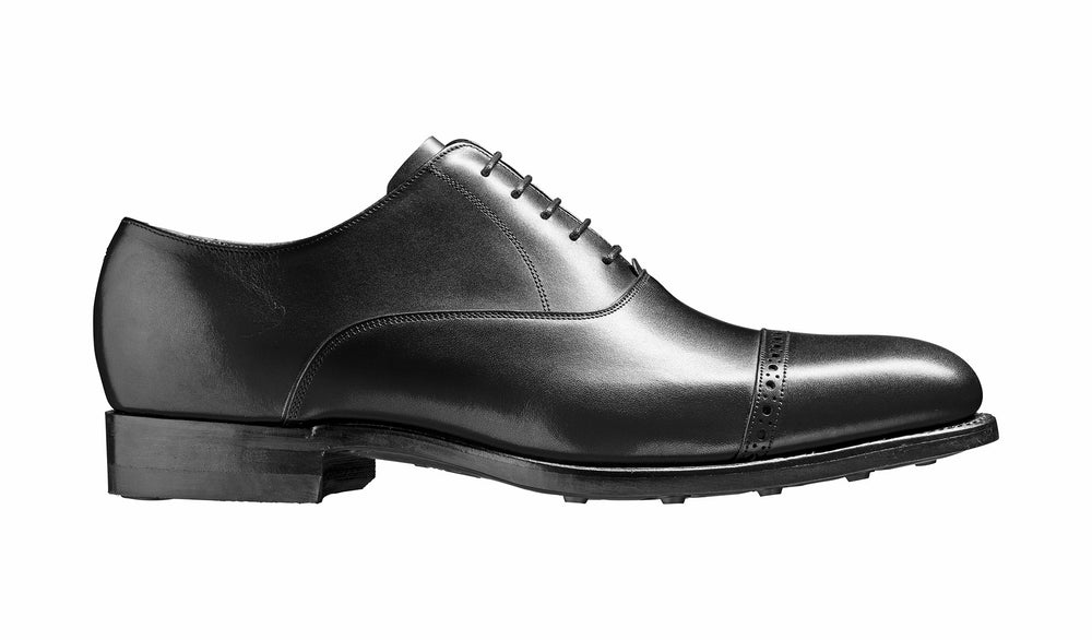 Mens Burford - Black Calf Oxford | Barker Shoes