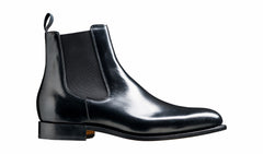 Mens Bedale - Black Hi-Shine Chelsea Boot | Barker Shoes