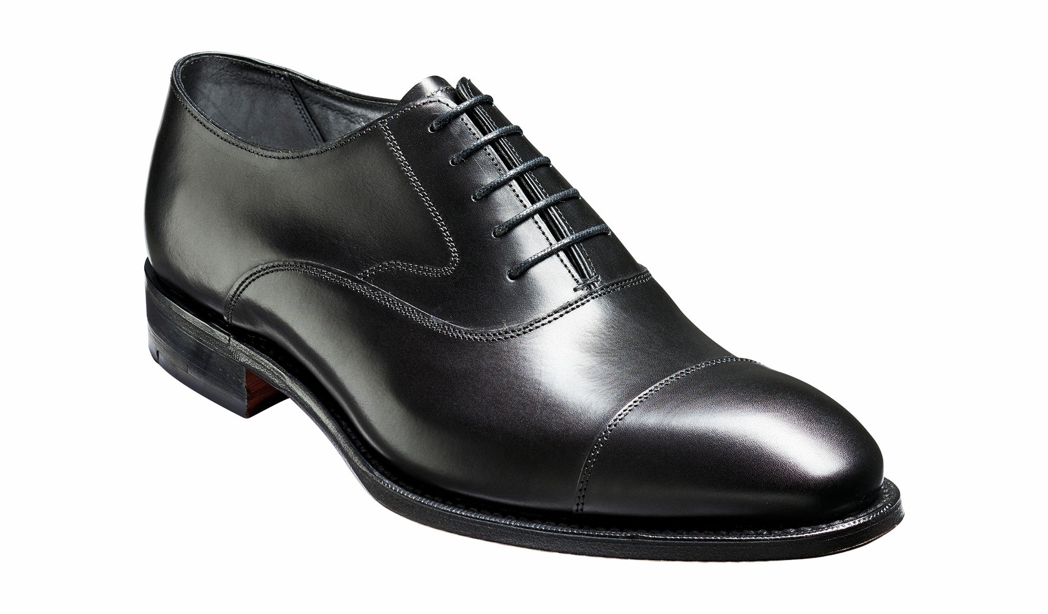 Mens Falsgrave - Black Calf Oxford | Barker Shoes
