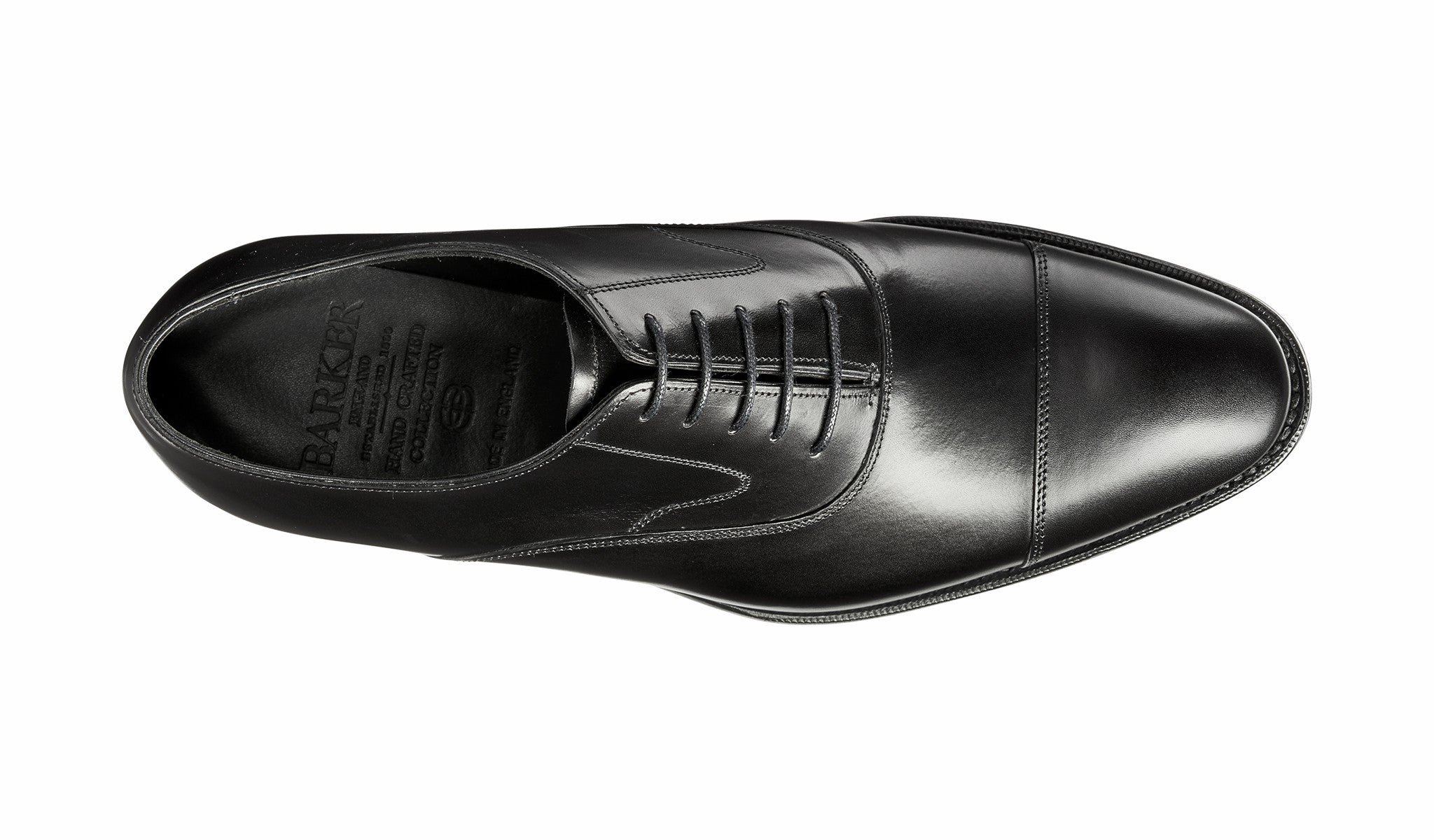 Mens Falsgrave - Black Calf Oxford | Barker Shoes