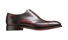 Mens Falsgrave - Dark Brown Shadow Calf Oxford | Barker Shoes