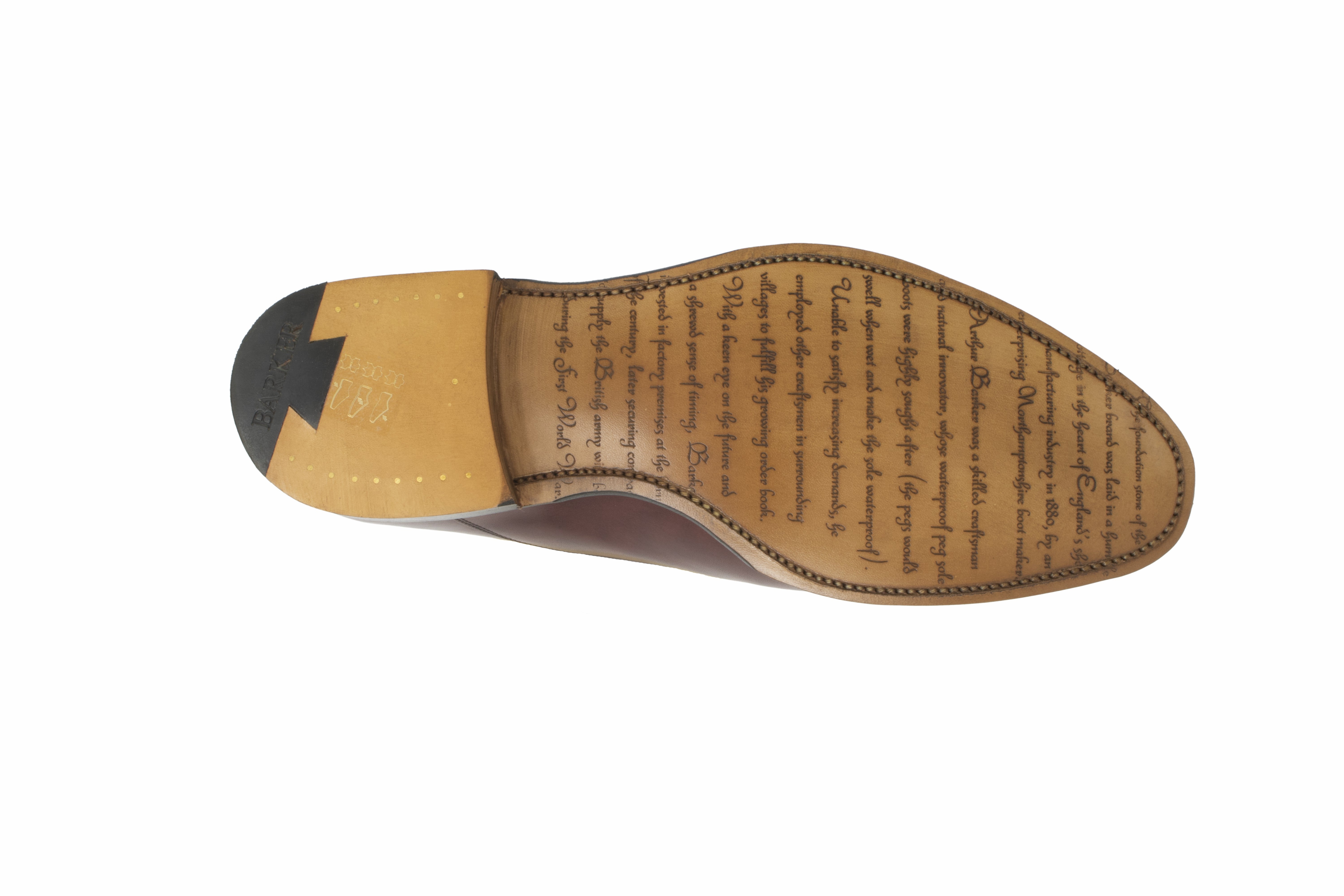 Mens Falsgrave - Burgundy Misty Calf | Barker Shoes
