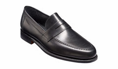 Mens Jevington - Black Calf Loafer | Barker Shoes
