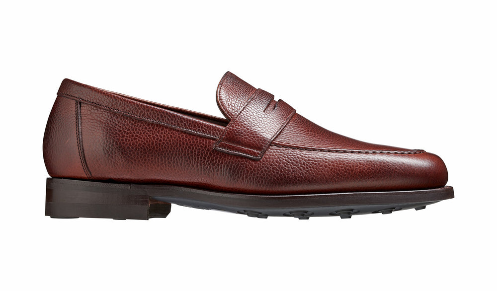 Mens Jevington - Cherry Grain | Barker Shoes