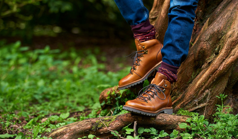 Mens Glencoe - Cedar Grain Hiker Boot | Barker Shoes