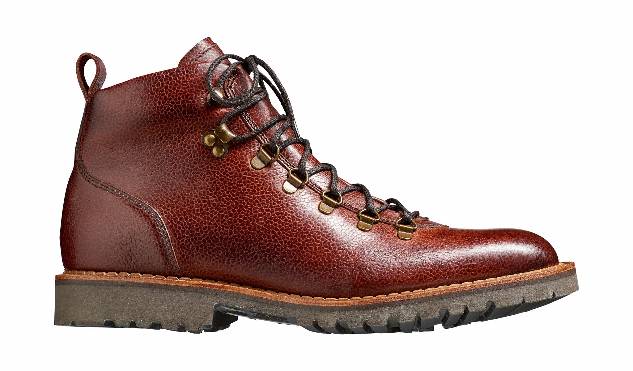 Mens Glencoe - Cherry Grain - Hiker boot | Barker Shoes