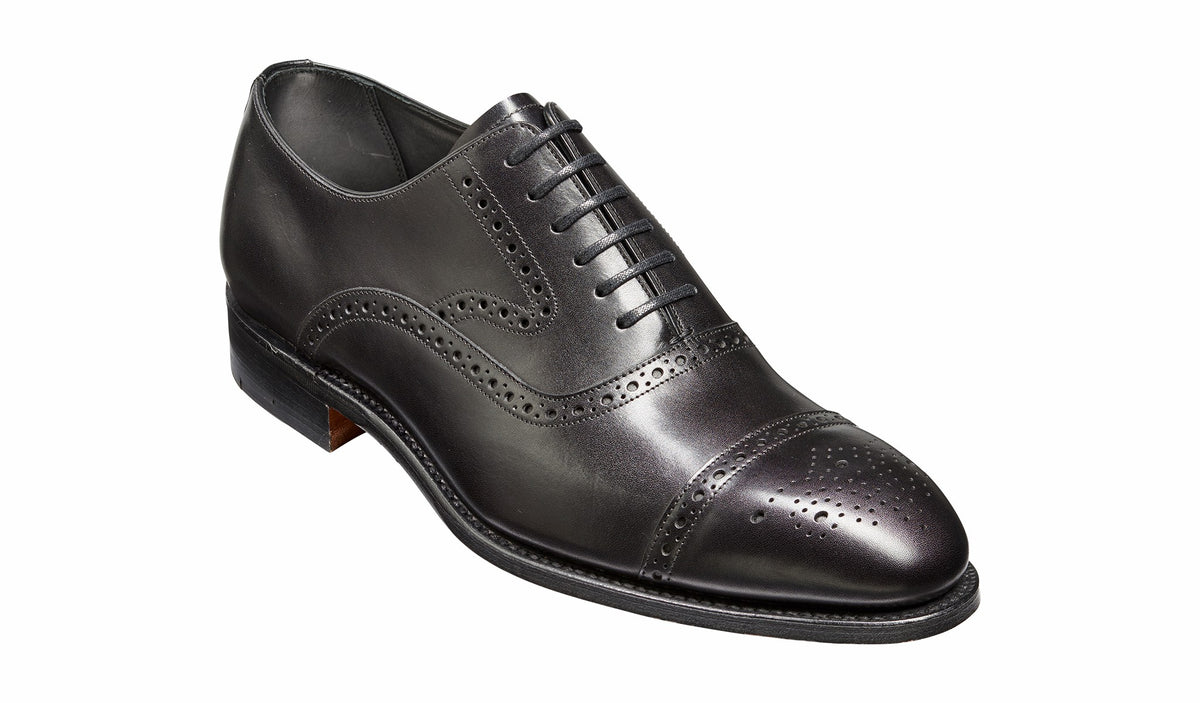 Mens Lerwick - Black Calf Oxford | Barker Shoes