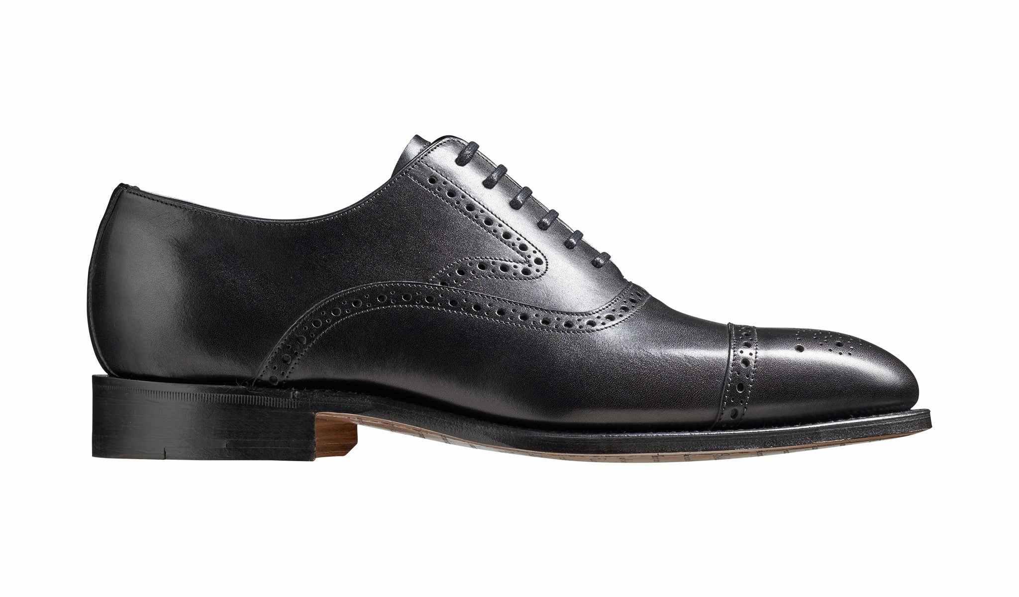 Mens Lerwick - Black Calf Oxford | Barker Shoes