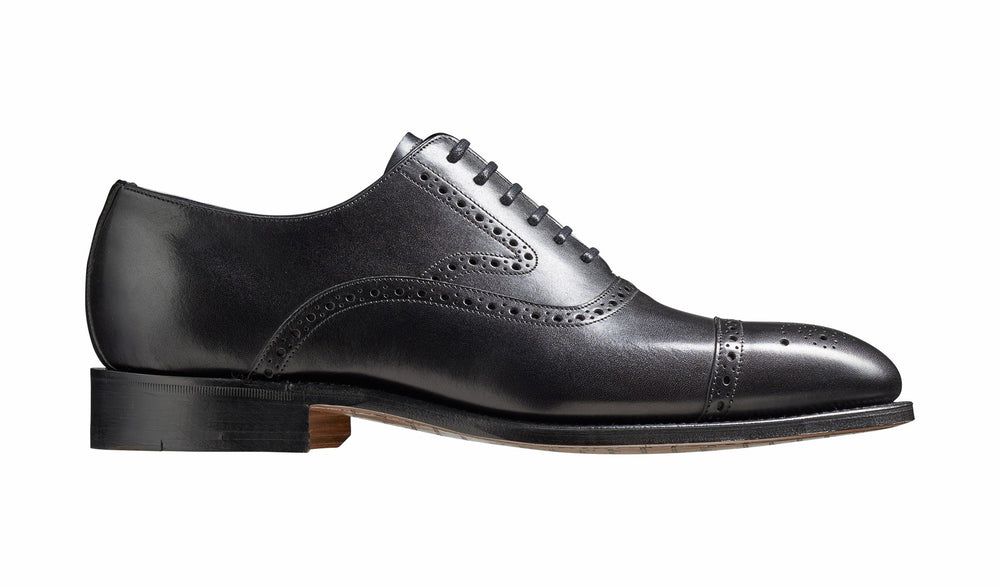 Mens Lerwick - Black Calf Oxford | Barker Shoes