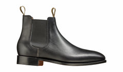 Mens Mansfield - Black Calf Boot | Barker Shoes