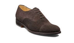 Mens Malvern - Ebano Suede | Barker Shoes