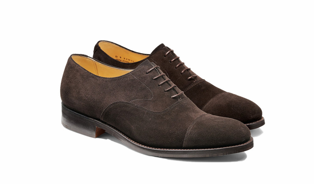 Mens Malvern - Ebano Suede | Barker Shoes