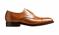 Mens Morden - Conker Calf Toe Cap Derby | Barker Shoes