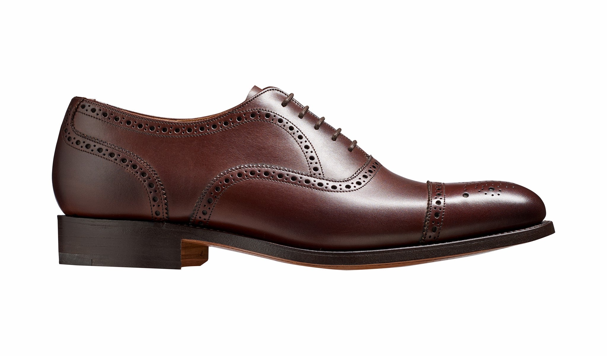 Mens Mirfield - Dark Walnut Calf | Barker Shoes
