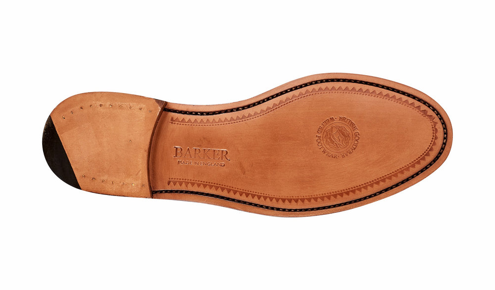 Mens Portsmouth - Black Calf Penny Loafer | Barker Shoes