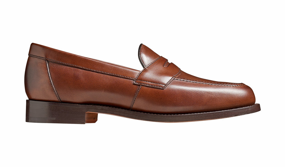 Mens Portsmouth - Dark Walnut Calf | Barker Shoes