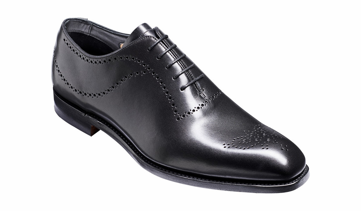 Mens Plymouth - Black Calf Oxford | Barker Shoes
