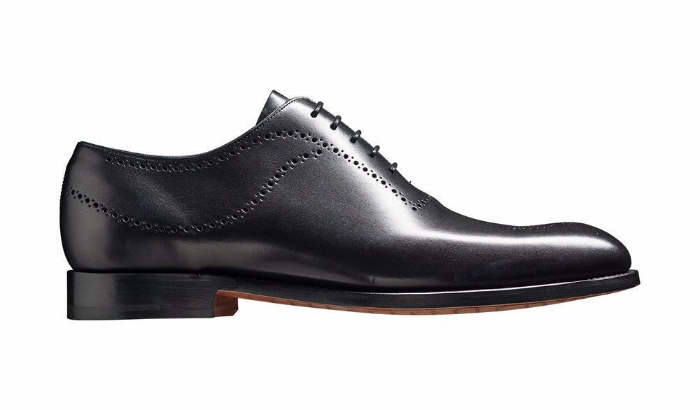 Mens Plymouth - Black Calf Oxford | Barker Shoes