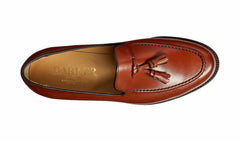 Mens Studland - Rosewood Calf Loafer | Barker Shoes