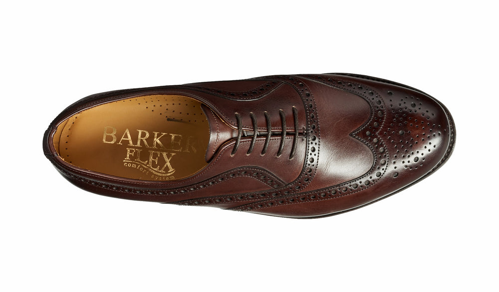 Mens Southport - Dark Walnut Calf | Barker Shoes