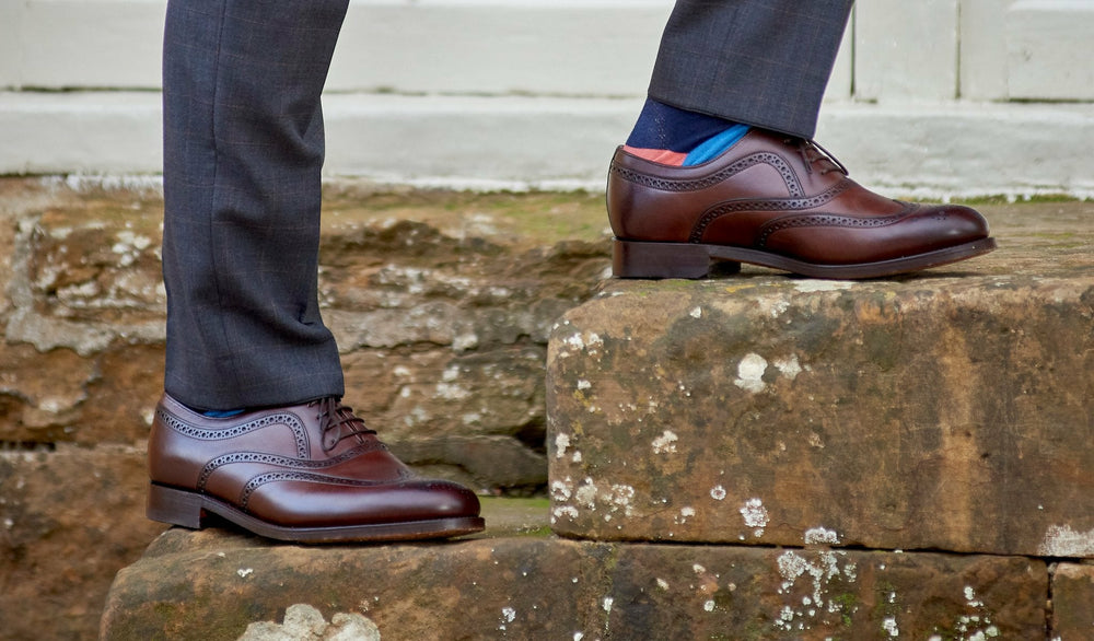 Mens Southport - Dark Walnut Calf | Barker Shoes