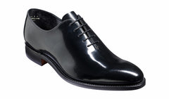 Mens Nelson - Black Hi Shine Oxford Shoe | Barker Shoes