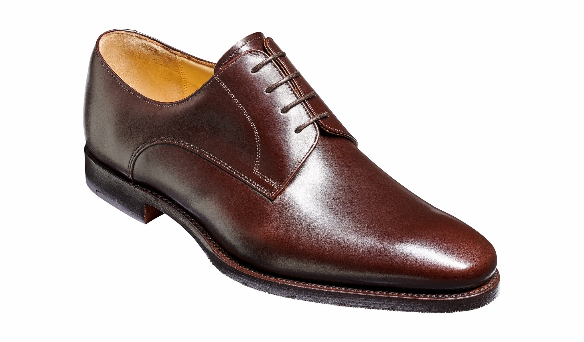 Mens Ellon - Dark Walnut Calf - Derby Shoe | Barker Shoes