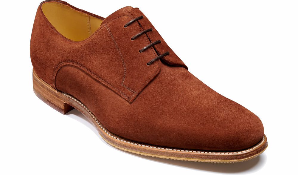 Mens Ellon - Polo Brown Suede | Barker Shoes