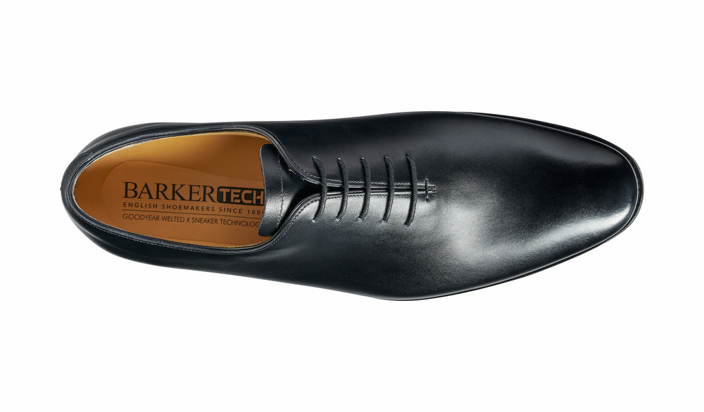 Mens Armstrong - Black Calf Oxford Shoe | Barker Shoes