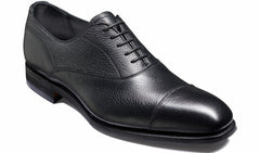 Mens Newton - Black Deerskin | Barker Shoes