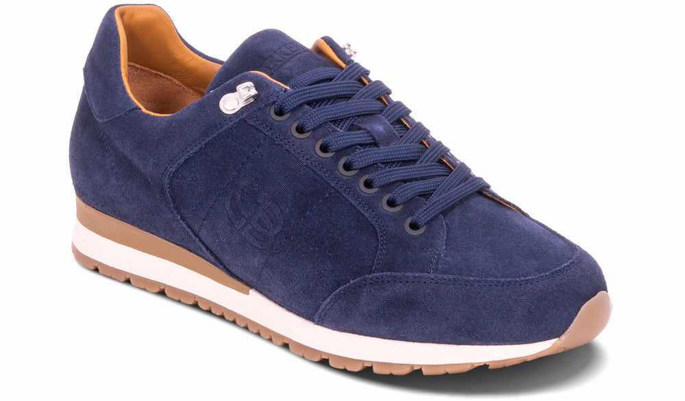 Mens Seb - Navy Suede | Barker Shoes