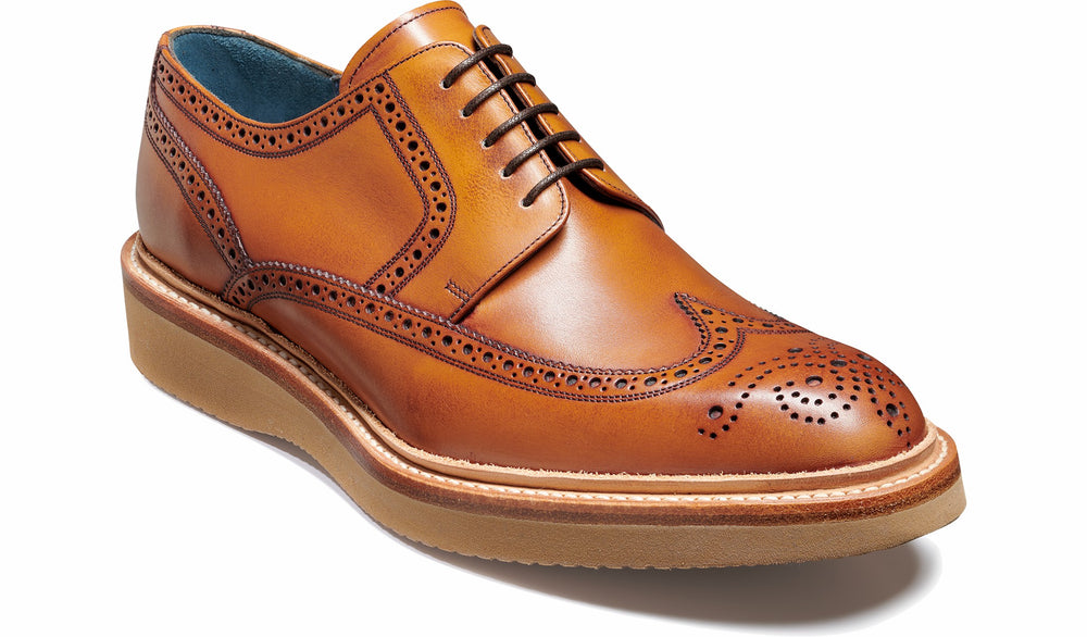 Mens Bill - Rosewood Hand Painted | Barker Shoes