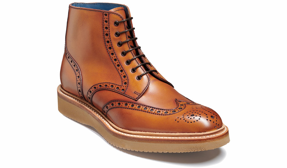 Mens Terry - Rosewood Hand Painted | Barker Shoes