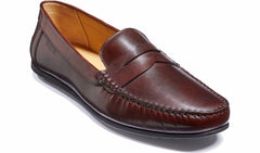 Mens Jamie - Chestnut Hand Painted | Barker Shoes