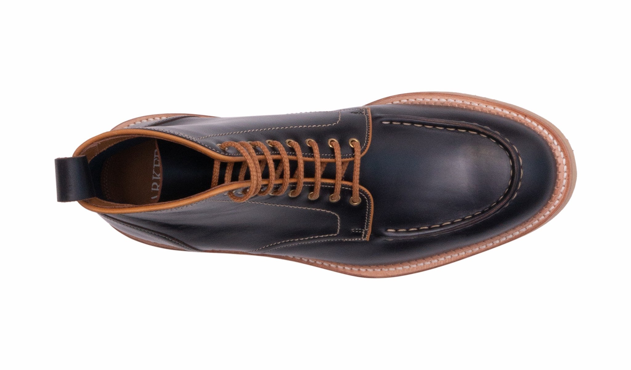 Mens Michigan - Black Waxy Calf | Barker Shoes