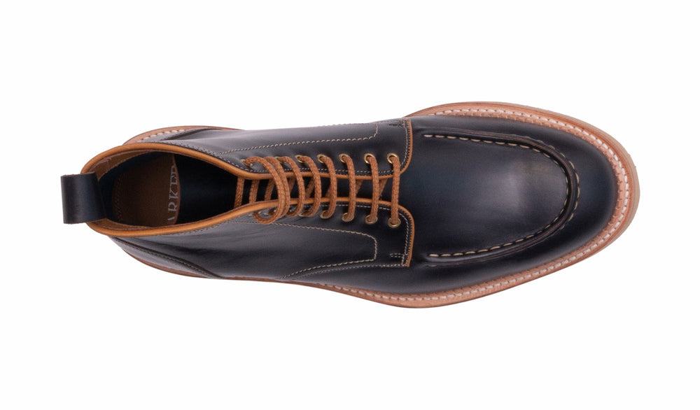 Mens Michigan - Black Waxy Calf | Barker Shoes