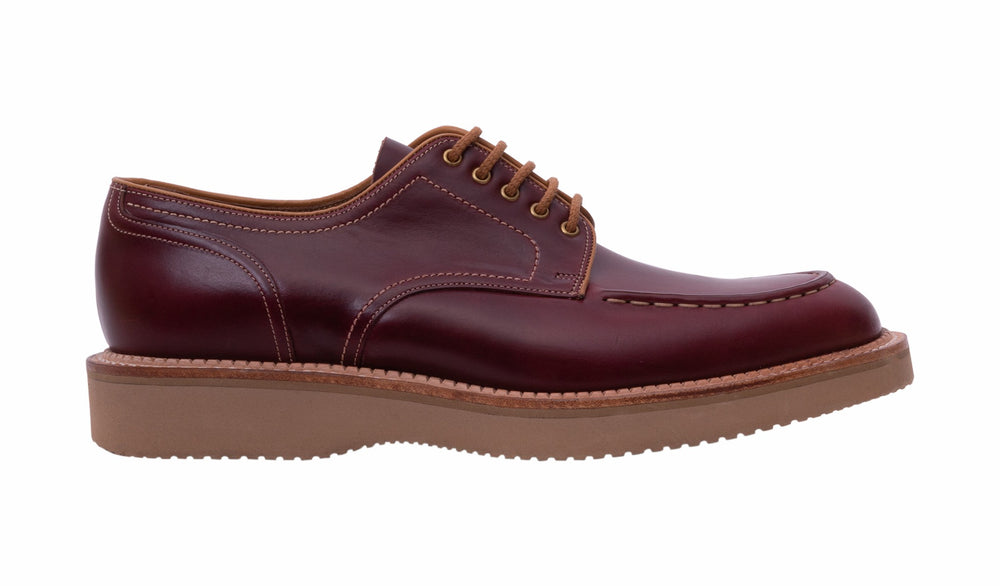 Mens Michigan - Burgundy Waxy Calf | Barker Shoes