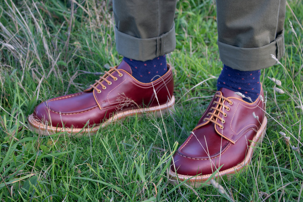 Mens Michigan - Burgundy Waxy Calf | Barker Shoes