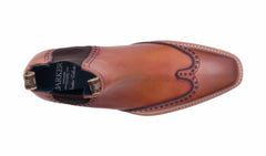 Mens Moreton - Antique Rosewood/ Navy | Barker Shoes