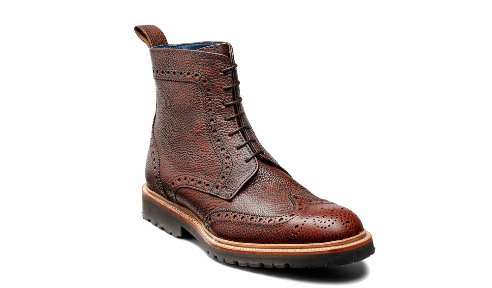 Mens Woodbury - Antikbox Brown | Barker Shoes
