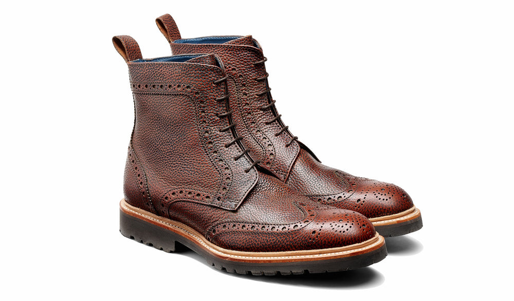 Mens Woodbury - Antikbox Brown | Barker Shoes