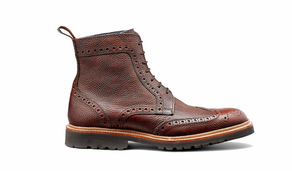 Mens Woodbury - Antikbox Brown | Barker Shoes